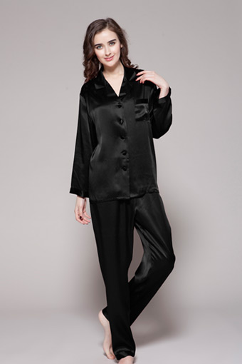 black pajamas womens