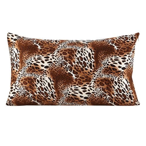 16 Momme Silk Pillow Cover Leopard (model:1204)