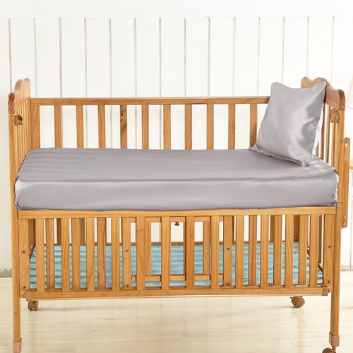 19 Momme Silk Crib Fitted Sheet (model:6002)