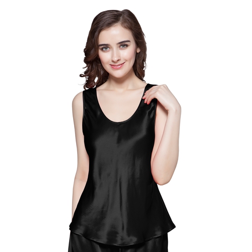 22 Momme Free Scoop Silk Camisole (model:2401)
