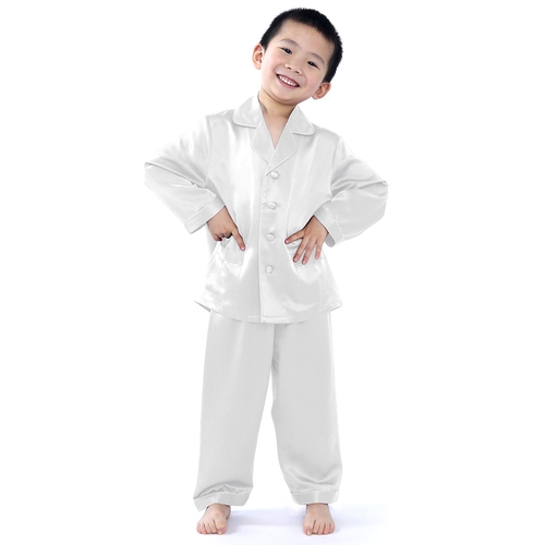 Silk Pajamas for Boys (model:8001)