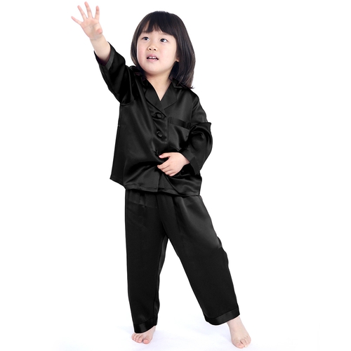 Silk Pajamas for Girls (model:8002)