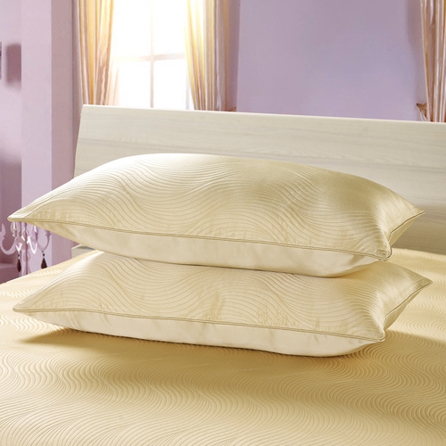 Wave Striped Silk Pillow Sham (model:1112)