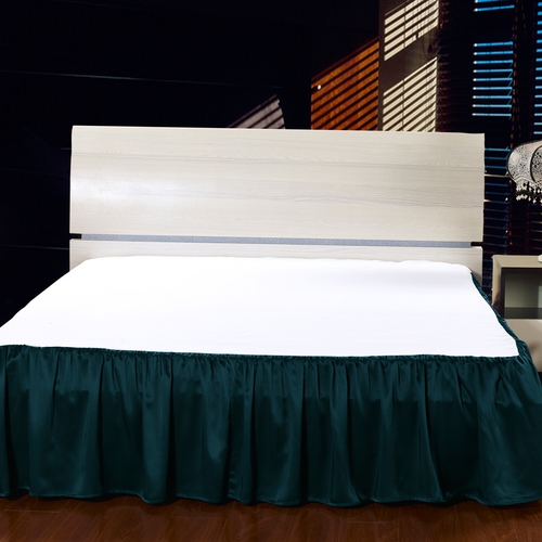 Cache Sommier en Soie 19 Momme Bleu Royal