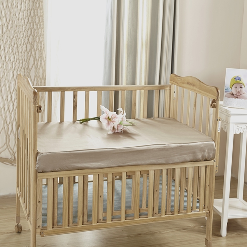 buy 100 mulberry silk crib fitted sheet in canada lilysilk silk crib sheets