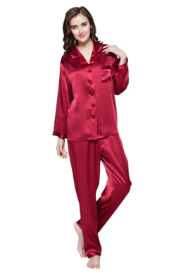 Pure Silk Pyjamas For Women, High Quality Silk Pajama Set Online