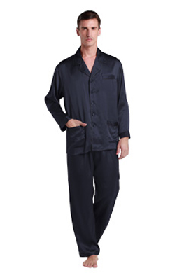 High-End Silk Pajamas for Men and Women