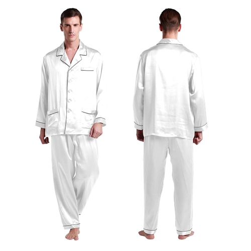 Mens Silk Pajamas - Buy Mens Silk Pajamas in Lilysilk