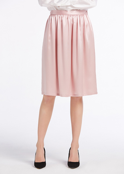 22MM Aline Ruffle Silk Skirts (model:8377)